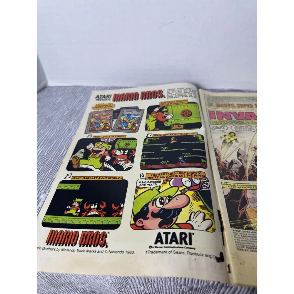 Vintage 1984 Marvel Secret Wars #8 Comic Book Black Suit Spider-Man Key Issue